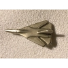 F 111 General Dynamicsna znaczek 3D samolot na pins stare srebro (id: 198)